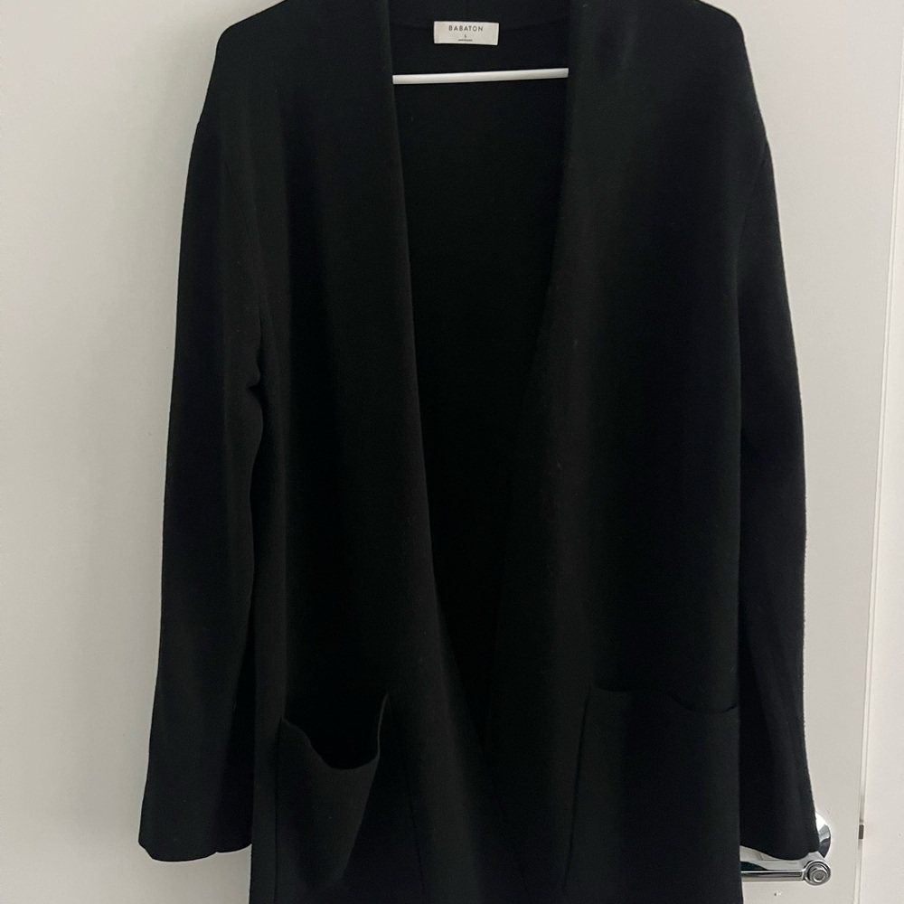 Aritzia Babaton Elegant Black Cardigan